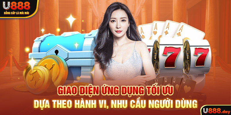 Giao diện ứng dụng tối ưu dựa theo hành vi, nhu cầu người dùng